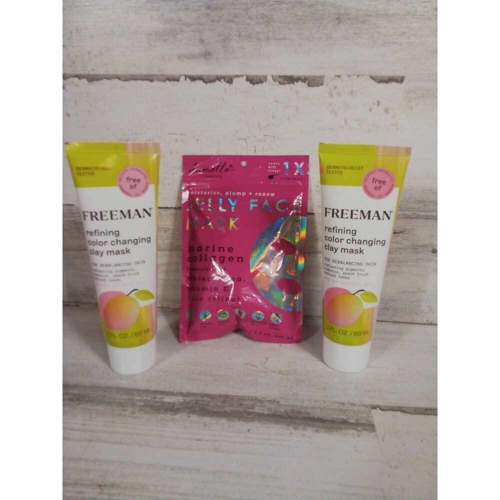 Beauty‎ Combo Dermatologist Tested Freeman Refining Color Changing Clay Mask Set - Picture 10 of 16